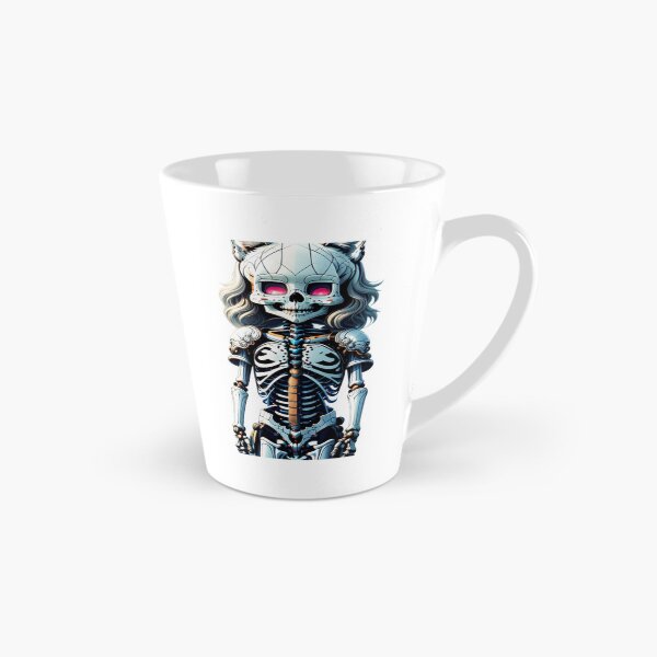 Item preview, Cute Skeleton Cat Girl – Anime Chibi Style designed and sold by eragon541289.