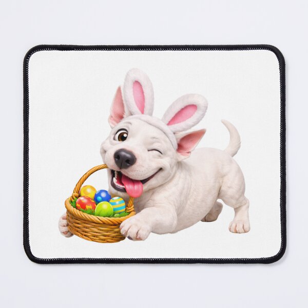 Item preview, Easter Bull Terrier designed and sold by Sillytoe.