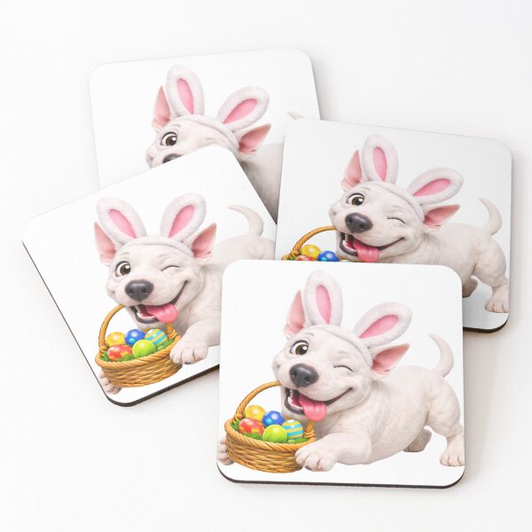 Item preview, Easter Bull Terrier designed and sold by Sillytoe.