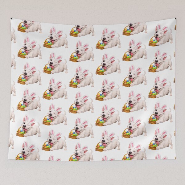 Item preview, Easter Bull Terrier designed and sold by Sillytoe.