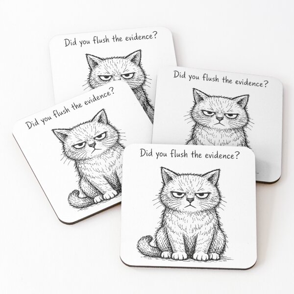 Item preview, Did you flush the evidence? designed and sold by bobcatmarty.