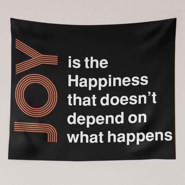 Item preview, Joy Is the Happiness designed and sold by B-Space.