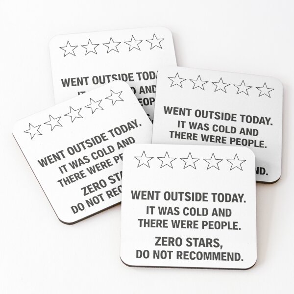 Item preview, WENT OUTSIDE TODAY. IT WAS COLD AND THERE WERE PEOPLE. designed and sold by bobcatmarty.