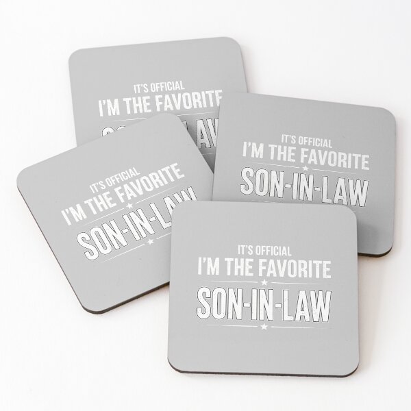 Item preview, It's Official I'm The Favorite Son In Law Funny Vintage T-Shirt designed and sold by MONINA-DESIGN.