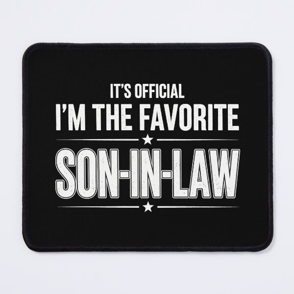 Item preview, It's Official I'm The Favorite Son In Law Funny Vintage T-Shirt designed and sold by MONINA-DESIGN.