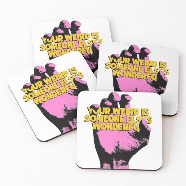 Item preview, Your Weird Is Someone Else’s Wonderful – Bold Self-Love Quote designed and sold by ATLAS TEES.