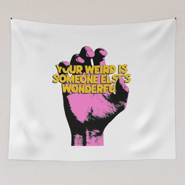 Item preview, Your Weird Is Someone Else’s Wonderful – Bold Self-Love Quote designed and sold by ATLAS TEES.