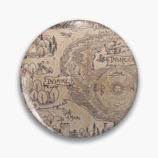 Item preview, Shifting Isles of Elfhame Map designed and sold by DeviantMerch.