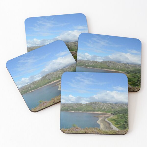 Item preview, Gruinard Bay Wester Ross Scottish Coastal Landscape Art designed and sold by ArcanePrintsxo.