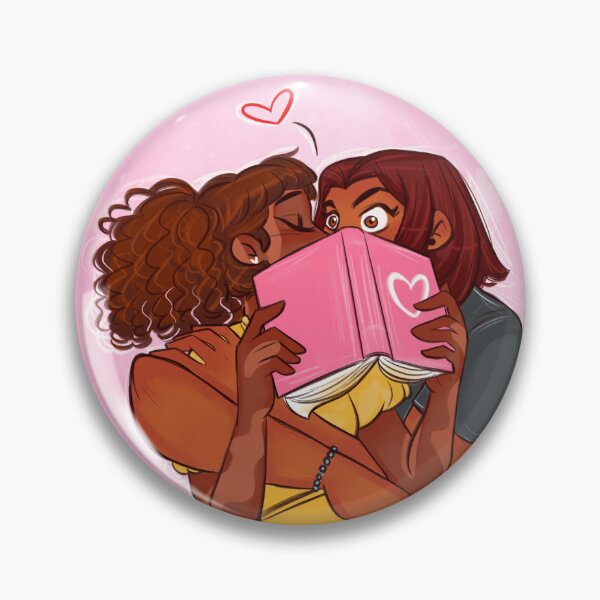 Item preview, Brielle and Bear - Valentine's Kiss designed and sold by salomeydraws.