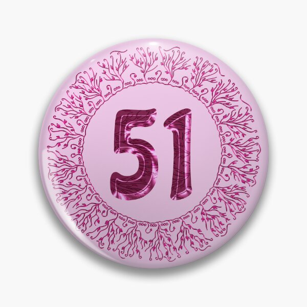 Item preview, Number 51 in Pink, Wavy, Hand-drawn Mandala Ring designed and sold by Myriel-Myriel.