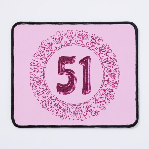 Item preview, Number 51 in Pink, Wavy, Hand-drawn Mandala Ring designed and sold by Myriel-Myriel.