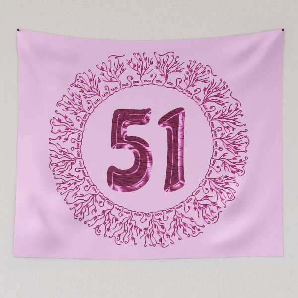 Item preview, Number 51 in Pink, Wavy, Hand-drawn Mandala Ring designed and sold by Myriel-Myriel.