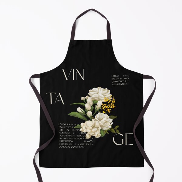 Item preview, Aesthetic Vintage Floral Editorial Typography designed and sold by UNITEDTASTES.