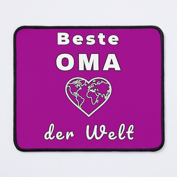 Item preview, World's Best Grandma - Heart World Map Design designed and sold by SouthVibeDesign.