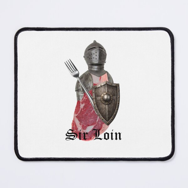 Item preview, Sir Loin Steak Knight – Funny Food & Fantasy Art designed and sold by techkitchensink.