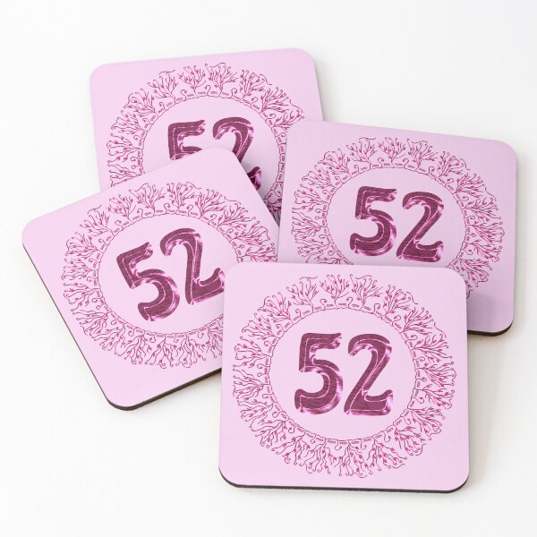 Item preview, Number 52 in Pink, Wavy, Hand-drawn Mandala Ring designed and sold by Myriel-Myriel.