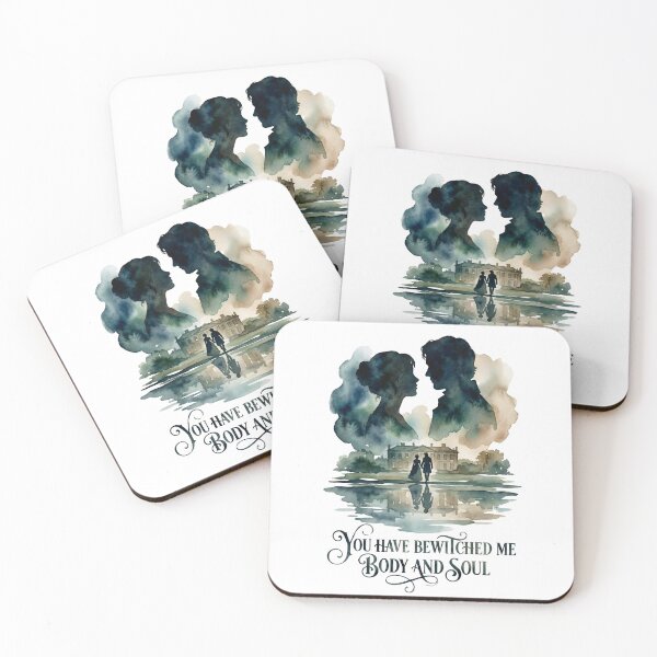 Item preview, Bewitched Me Body And Soul Watercolor Couple Design designed and sold by Fenay Designs.