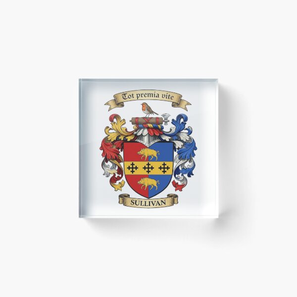 Item preview, The Sullivan Family Coat of Arms designed and sold by BagTown Clans.