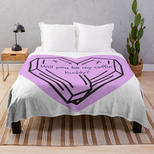 Item preview, Will You Be My Coffin Buddy? – Cute Gothic Valentine Heart designed and sold by GraveyardGlam.
