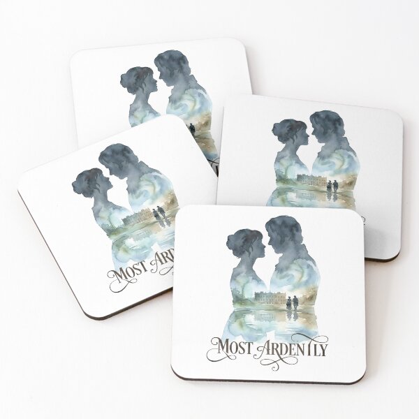 Item preview, Most Ardently Mr Darcy Proposal Watercolor Graphic designed and sold by Fenay Designs.