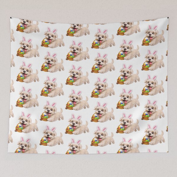 Item preview, Easter Dandie Dinmont Terrier designed and sold by Sillytoe.