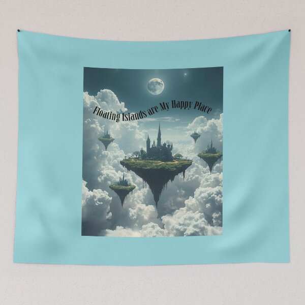 Item preview, Floating Islands are My Happy Place Fantasy designed and sold by Sachie's Studio.