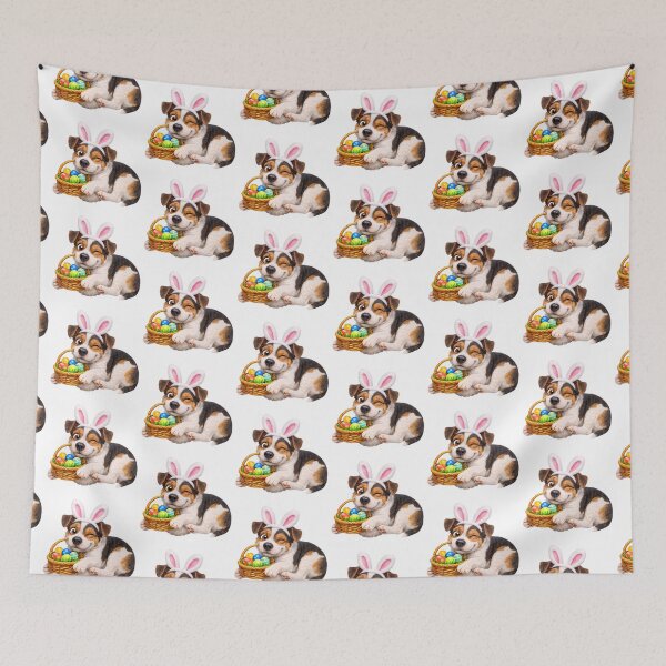 Item preview, Easter Danish Swedish Farmdog designed and sold by Sillytoe.