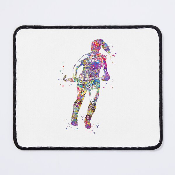 Item preview, Field Hockey Player Girl designed and sold by Rosaliartbook.