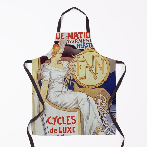 Item preview, Belgian Weapons and Cycles Advertisement Poster (1897) designed and sold by 19th Century in Color.