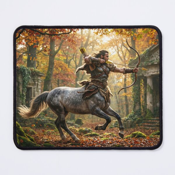 Item preview, Majestic Centaur Archer - Autumn Forest Fantasy Warrior designed and sold by TheRichGallery.