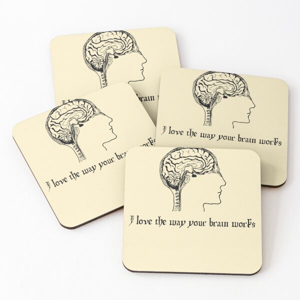Item preview, I love the way your brain works designed and sold by polyampinup.