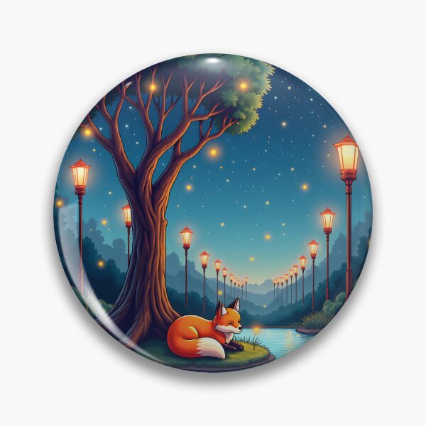Item preview, Resting Fox Enchanted designed and sold by Sachie's Studio.