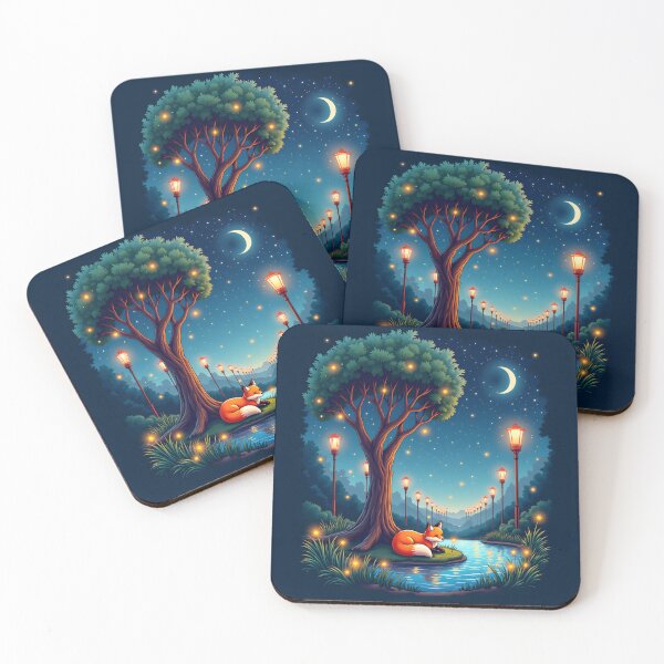 Item preview, Resting Fox Enchanted designed and sold by Sachie's Studio.