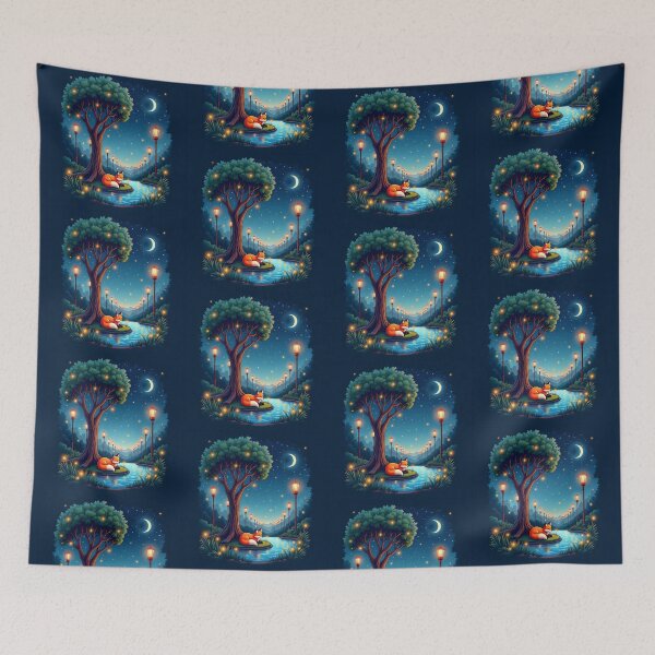Item preview, Resting Fox Enchanted designed and sold by Sachie's Studio.