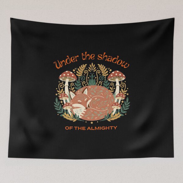 Item preview, Psalm 91:1 - Under the Shadow of the Almighty | Sleeping Fox Folk Art designed and sold by Vive con Fe.
