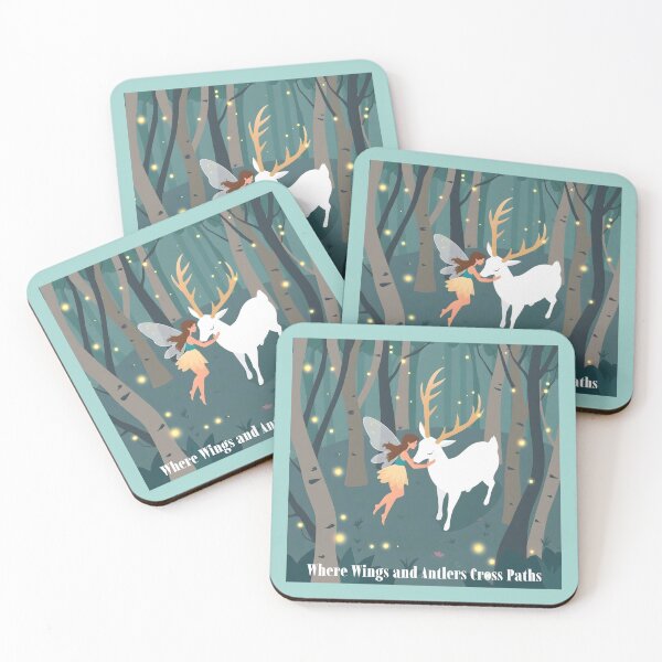 Item preview, Where Wings and Antlers Cross Paths Enchanted designed and sold by Sachie's Studio.