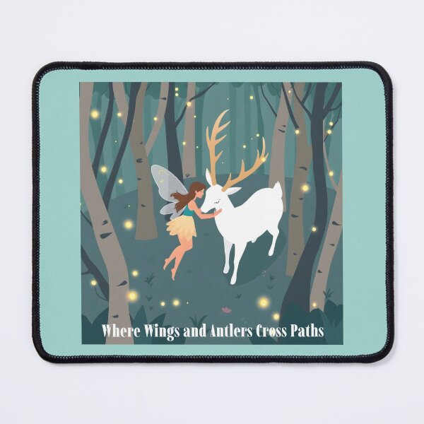Item preview, Where Wings and Antlers Cross Paths Enchanted designed and sold by Sachie's Studio.