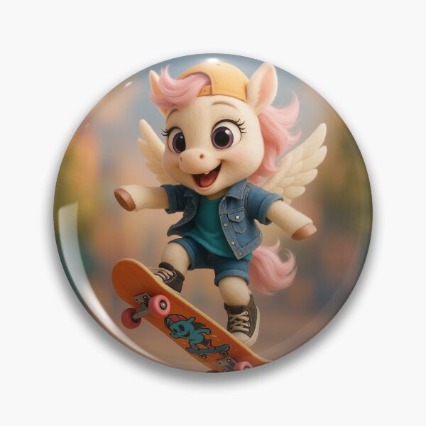 Item preview, Skater Pegasus Girl designed and sold by Sillytoe.