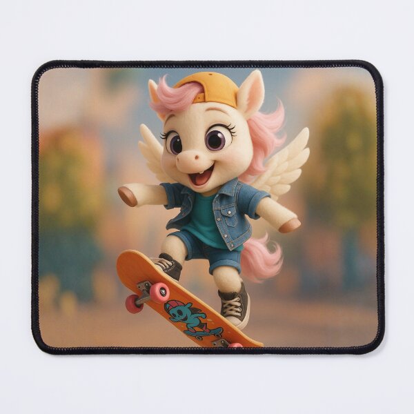 Item preview, Skater Pegasus Girl designed and sold by Sillytoe.
