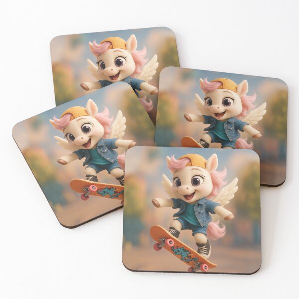 Item preview, Skater Pegasus Girl designed and sold by Sillytoe.