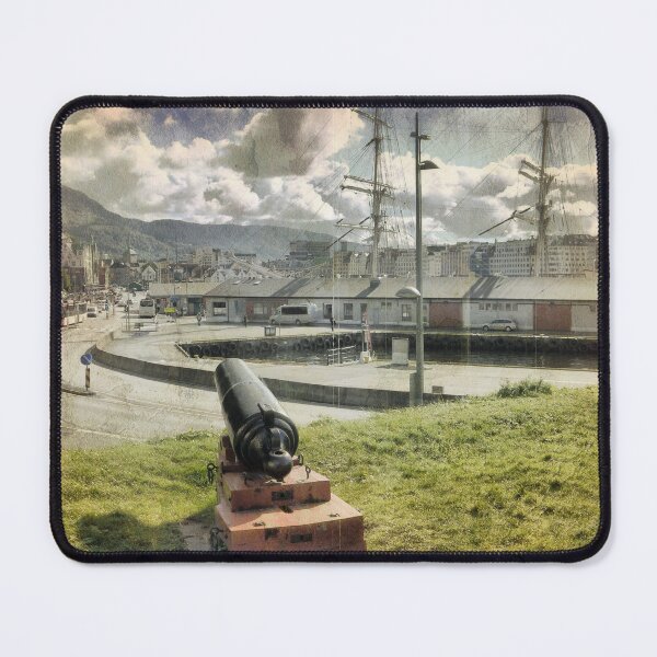 Item preview, Bergen  =//=  Firing on the Bryggen designed and sold by Larry Davis.