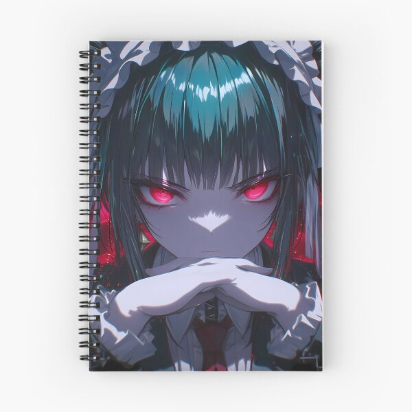 Item preview, Celestia Ludenberg Danganronpa Gothic Maid Red Eyes Stare designed and sold by mildaclairmo.