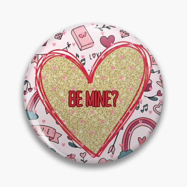 Item preview, “Be Mine” + Valentine designed and sold by GraveyardGlam.