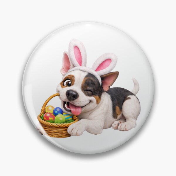 Item preview, Easter Bull and Terrier designed and sold by Sillytoe.