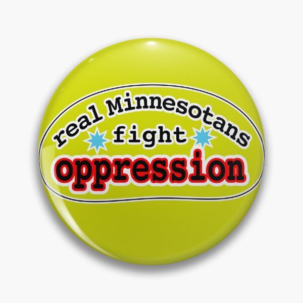 Item preview, Real Minnesotans fight oppression, yellow background designed and sold by mntimg.