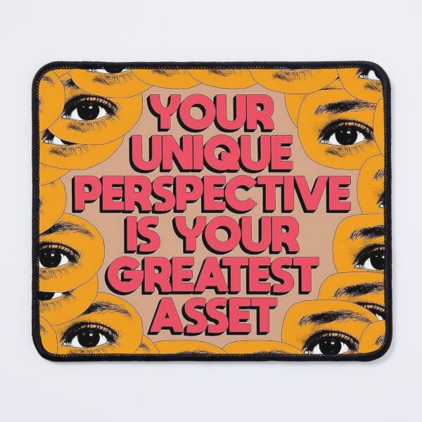 Item preview, Your Unique Perspective Is Your Greatest Asset – Motivational Eye Art designed and sold by ATLAS TEES.