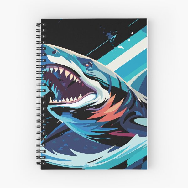 Aperçu de l'œuvre Requin en colère créée et vendue par SuperAIstar.