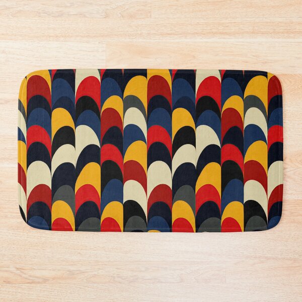 Item preview, Retro Scallop Scale Pattern Multi Color designed and sold by Piotrek0001.