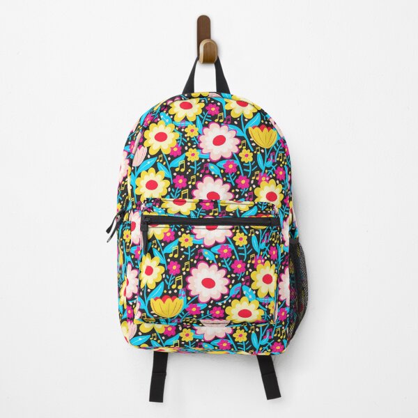 Item preview, Psychedelic blooms pattern designed and sold by Clara Fruggeri.